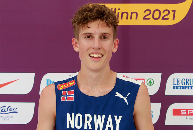 Andreas Fjeld Halvorsen tok Norges første medalje i U18-EM som går i Jerusalem. (Arkivfoto: Kjell Vigestad)