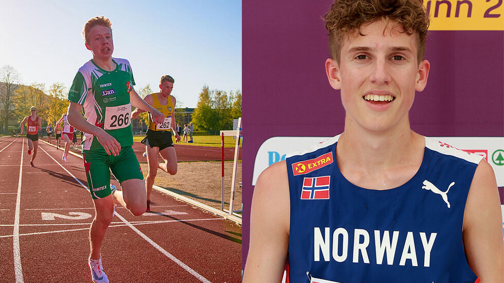 Både Håkon Moe Berg og Andreas Fjeld Halvorsen kom seg greit gjennom forsøket på 1500 meteren. (Arkivfoto: Rune Helle og Kjell Vigestad)