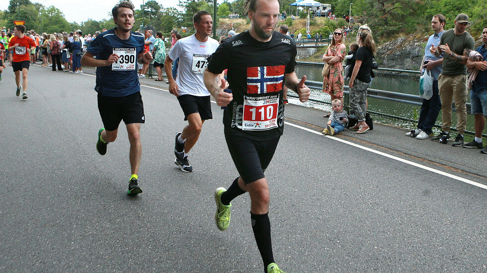 Dobbeltprovet: Jan Billy Aas var den første norske som deltok i Dobbeltprovet i 2019. Han stiller i Kraftprovet også i år, men nøyer seg med Slussprovet på grunn av en skade. (Foto: Kjell Vigestad)