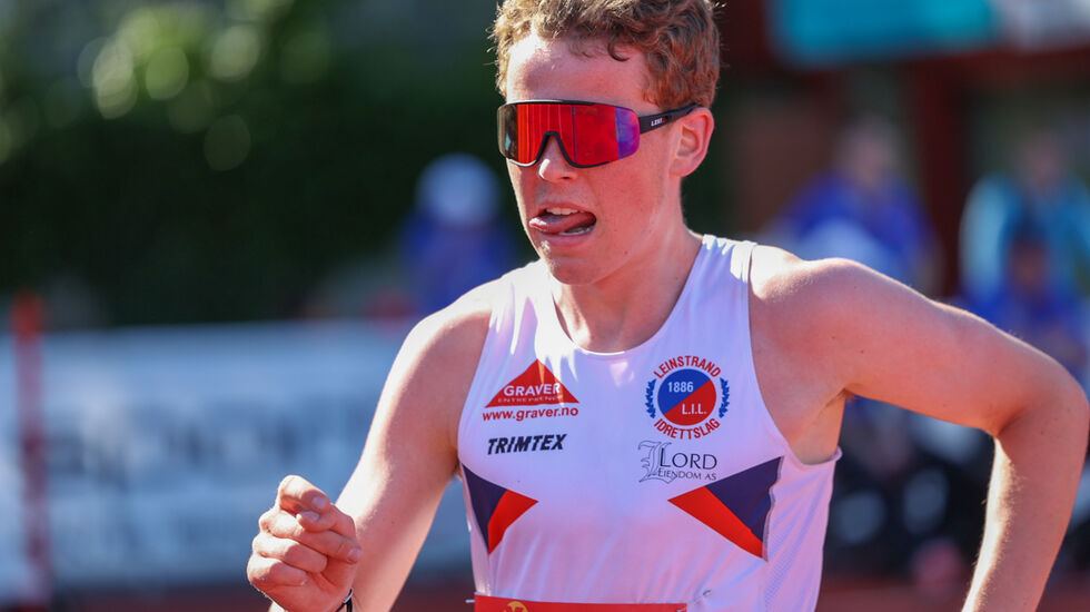 Magnus Græsli, her under NM i juni i år. (Foto: Samuel Hafsahl)