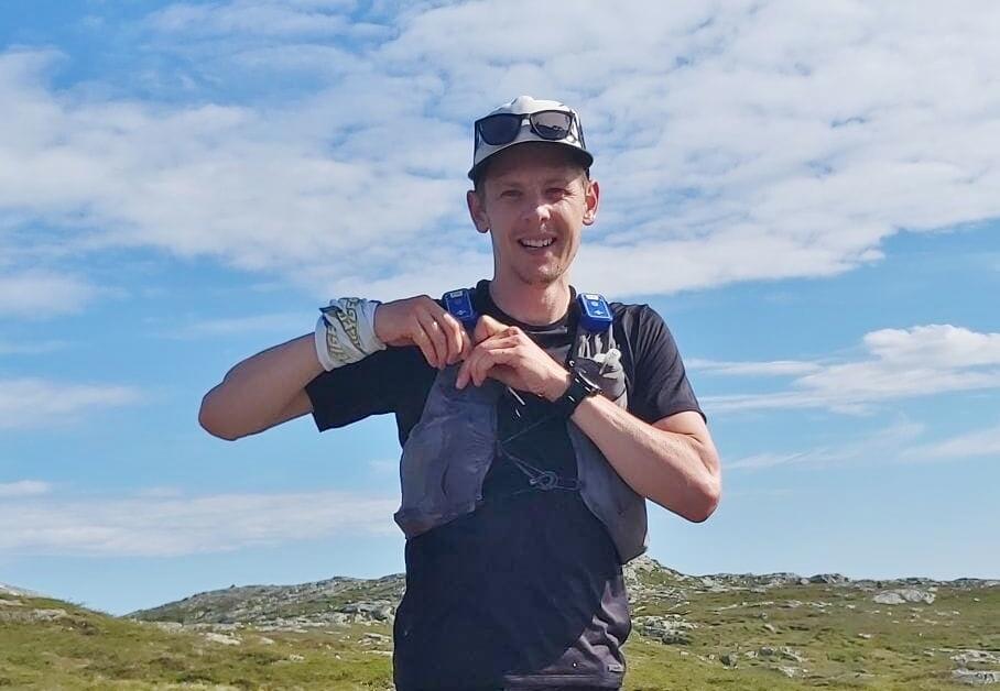 John Marius Hegseth er fast deltaker på ultradistansen i MMC Meråker - og for fjerde år på rad sikret han seieren. (Arrangørfoto)