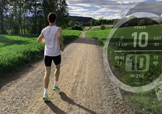 To uker med klokka mi som personlig løpetrener er over. Det humper og går. Jeg har enkelte ting å utsette på opplegget, men stort sett fungerer det fint.