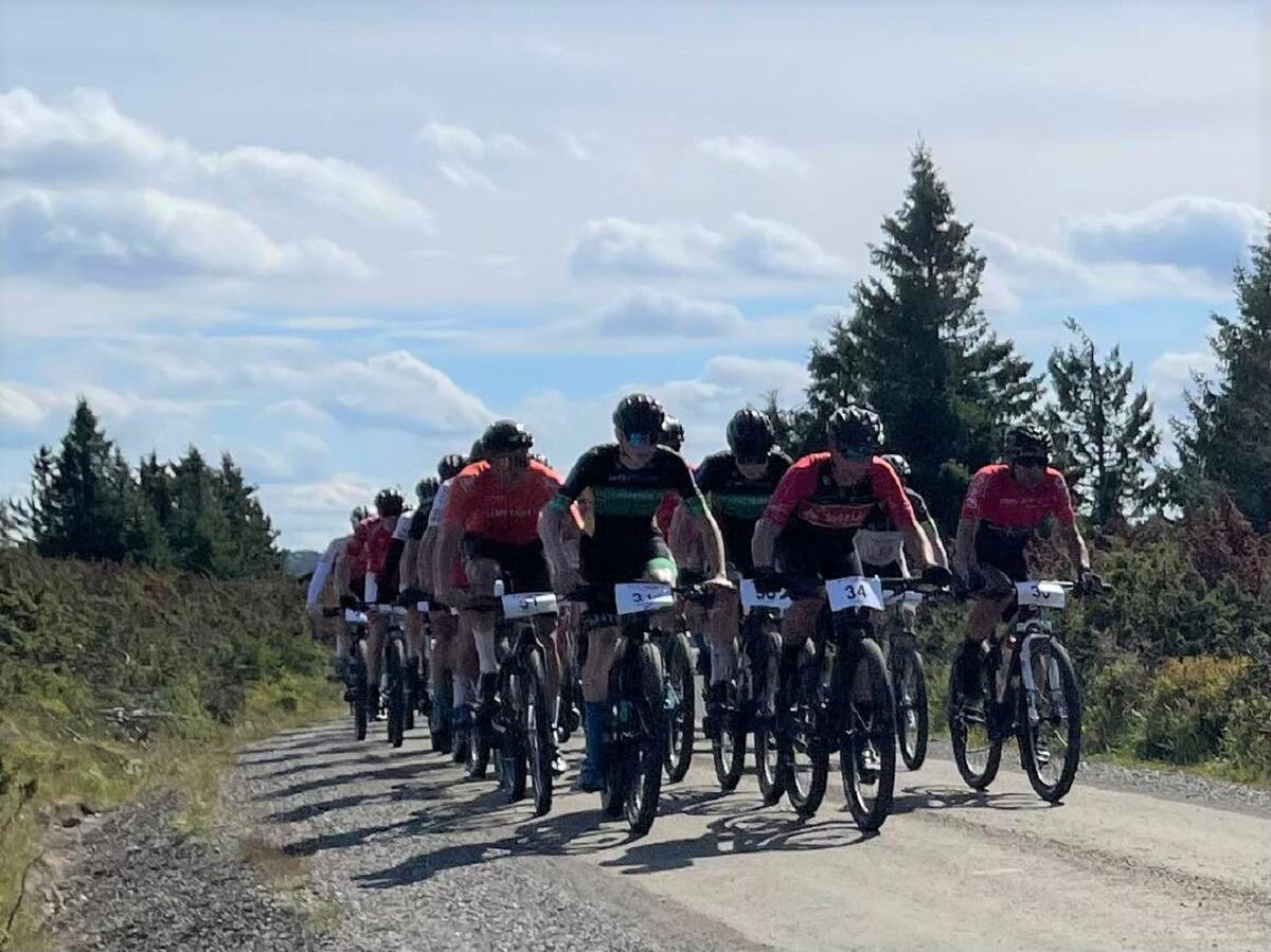 Teten på Elgåsen etter 6 km. (Foto: Finn Westgård)