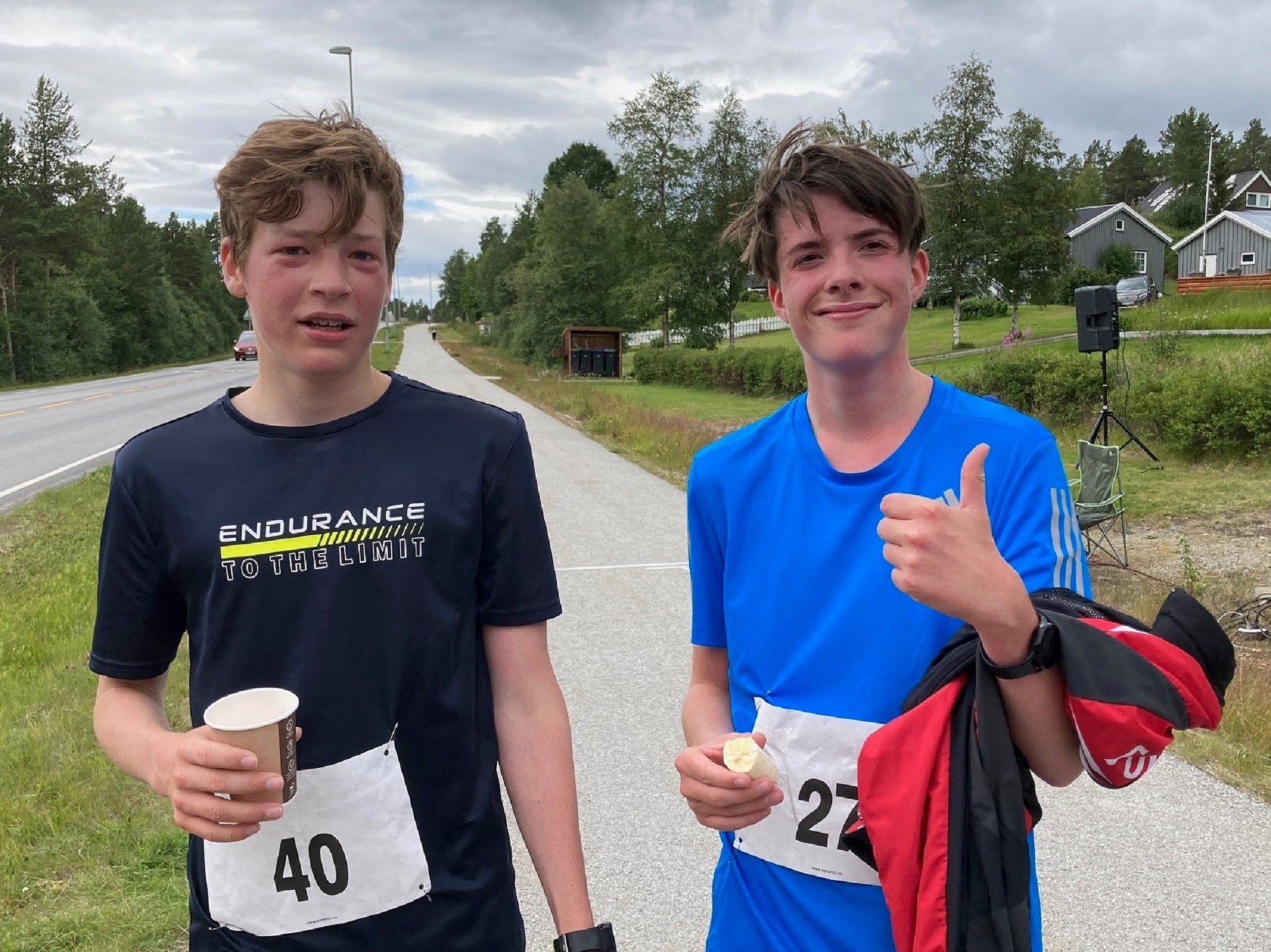 Nr 1 og 2 i klasse 12-16 år, Ole Einar N¢kleby Brendryen og Vetle Brendryen.jpg