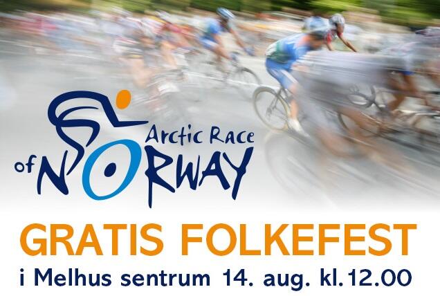 Arctic Race of Norway passerer gjennom Melhus på etappen søndag 14. august.