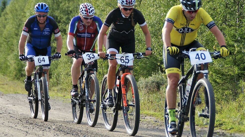 Marianne Byguglien (65) i aksjon i Vangsåsen opp tilbake i 2017 da hun tok sin første seier. (Foto: Stein Arne Negård)