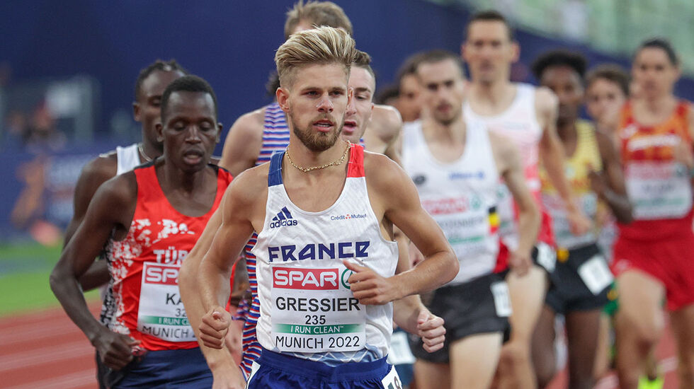 Jimmy Gressier forbedra sin egen europeiske rekord på 5 km fra 13.12 til 12.57. (Arkivfoto: Arne Dag Myking)