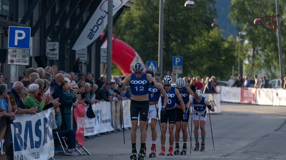 Pål Trøan Aune ledet an i Trysil mandag kveld. (Foto: Destinasjon Trysil)