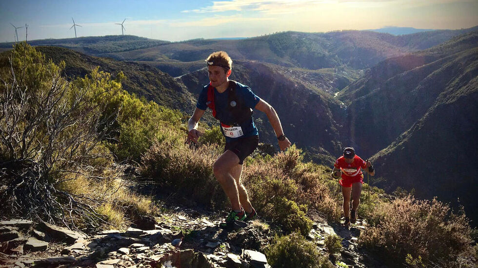 Det nærmer seg VM i skyrunning. Her fra 2021 og Anders Kjærevik på vei til 2. plass. Han deltar også i år. (Foto: Arrangøren)