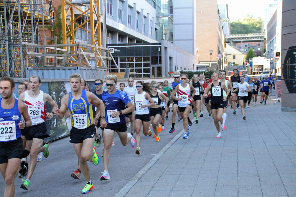 340 løp Nydalsløpet etter to år med opphold pga. pandemien. (Foto: Bjørn Hauge)