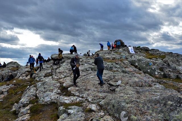 Resfjellet 1162 moh. (Foto fra løpets facebookside)