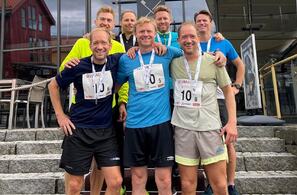 Helt vanlige guttær fra Sandefjord kunne juble for seier i Tønsberg i år. (Foto fra løpets facebookside)