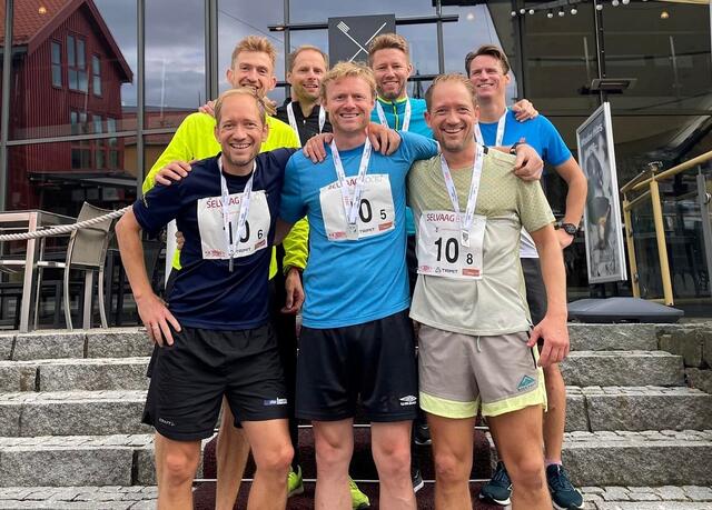 Helt vanlige guttær fra Sandefjord kunne juble for seier i Tønsberg i år. (Foto fra løpets facebookside)