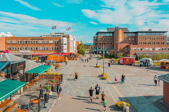 Alta sentrum gågaten