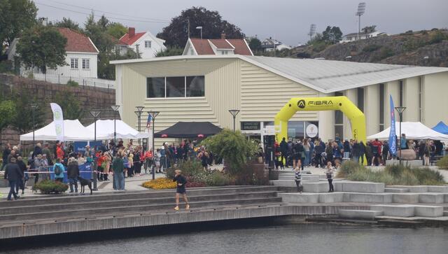 Grimstad Maraton ble arrangert i dag med godt deltakerantall og fine løpsforhold.