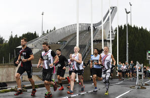 Hinderløpet Toughest i Holmenkollen hadde i år 2580 fullførende deltakere. (Foto: Bjørn Johannessen)