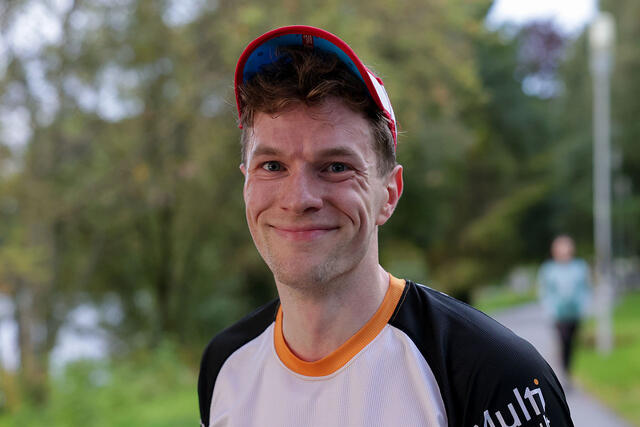 Andrew Dunn var raskeste mann. (Alle foto: Arne Dag Myking)