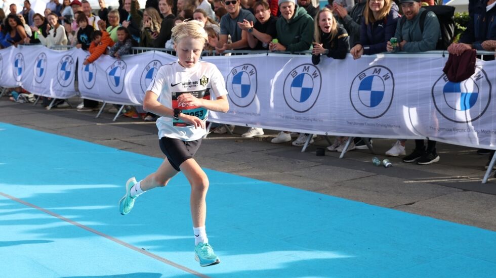 Per August Halle Haugen perset på distansen med 34:03. (Foto: Tom-Arild Hansen)