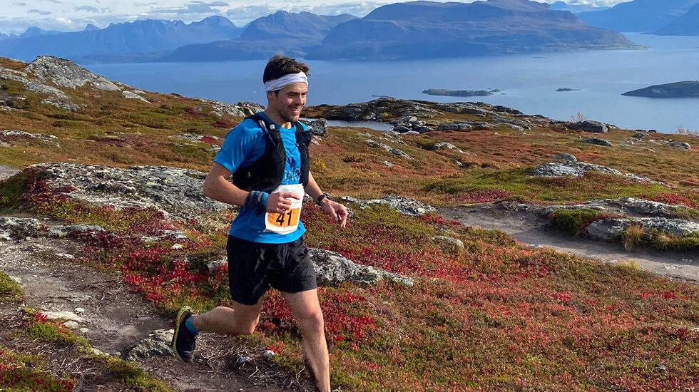 Kjell-Egil Krane Ingebrigtsen vant herreklassen i årets utgave av Harstad Summits Trail Marathon. (Alle foto: arrangøren)