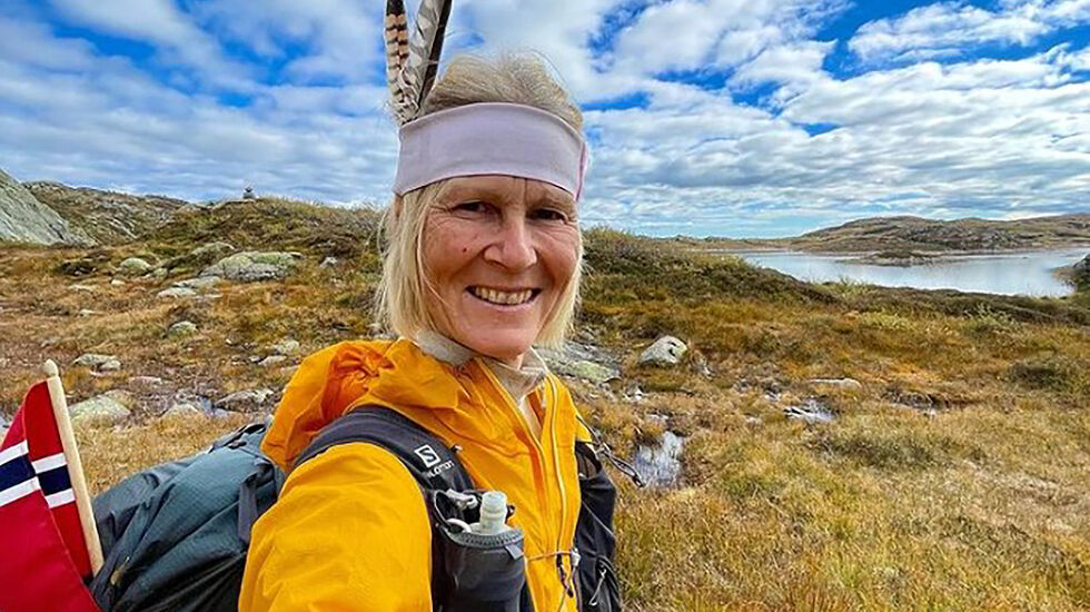 Mona Kjeldsbergs eventyr langs hele Norge er over i dag. (Foto: Privat fra Instagram)