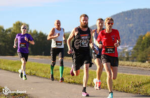 Nydelige forhold under Rekordløpet. (Foto: Rekordløpet)