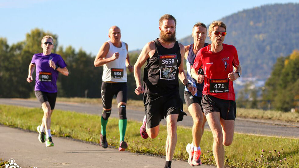 Nydelige forhold under Rekordløpet. (Foto: Rekordløpet)