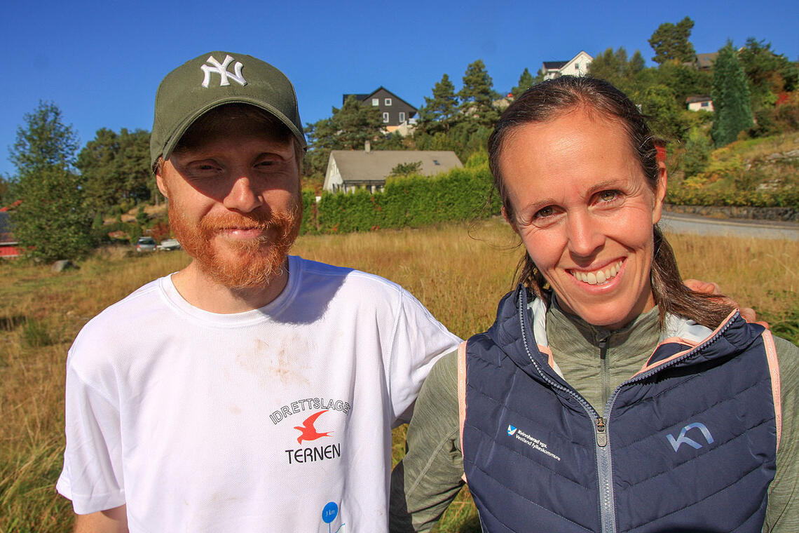 Johannes Heien og Marianne Korsvold vann Erslandsvatnet Rundt. (Foto: Gisle Sellevold)
