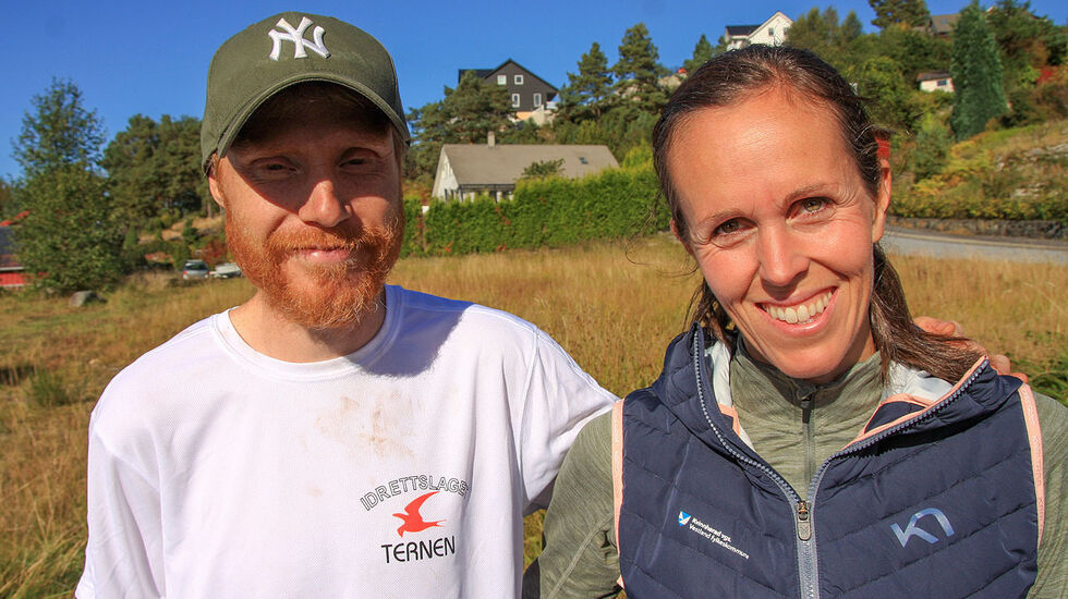 Johannes Heien og Marianne Korsvold vann Erslandsvatnet Rundt. (Foto: Gisle Sellevold)