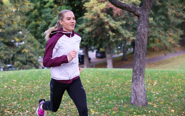 Kristine Eikrem Engeset er tilbake i full trening etter et litt trøblete år. (Foto: Tom-Arild Hansen)