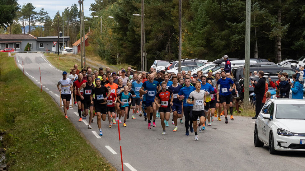 Bilde av hovedstarten. Foto: Tor Reistadbakk