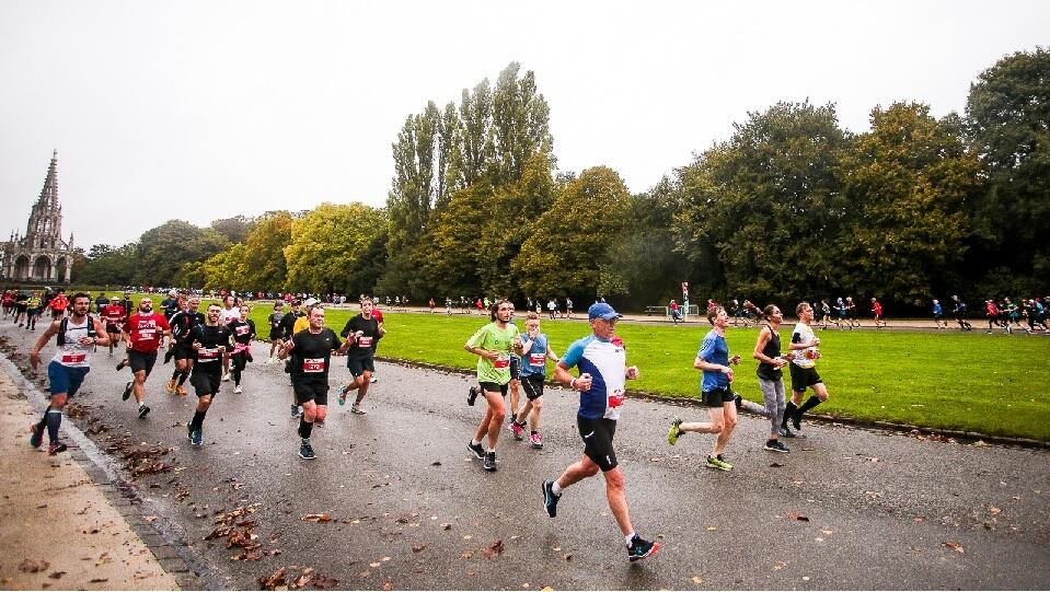 Fra årets Brüssel Maraton som i år gikk i nye løyper (Foto: brusselsairportmarathon.be).