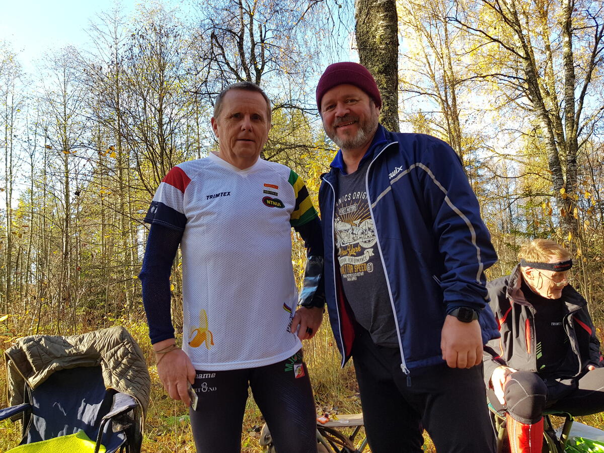 Stein Arne Negård og Knut Erik Østgård