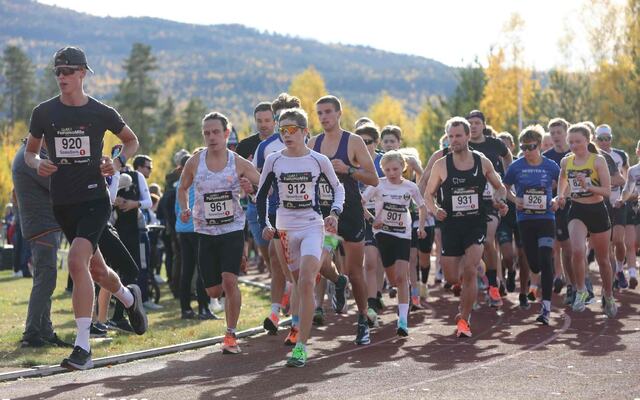Starten går for 5 km i 2022. (Foto: Furumomila på Facebook)
