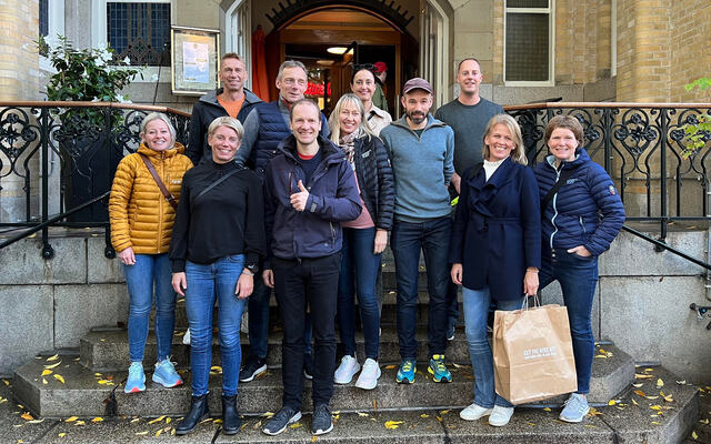11 deltagere fra Hamarkanten satte felles retning for et felles mål: Amsterdam Marathon.