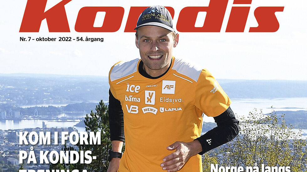 Tobias Dahl Fenre er i sitt ess når han kan løpe langt i variert terreng. (Foto: Bjørn Johannessen)