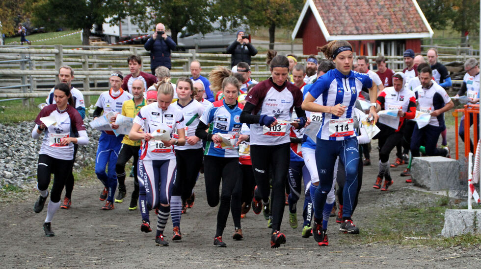 Starten. Foto: Bjørn Hauge