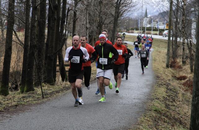 Først ut med vinterløp er Hareid IL som arrangerer Grimdtadvatnet Rundt. Foto: Helge Fuglseth