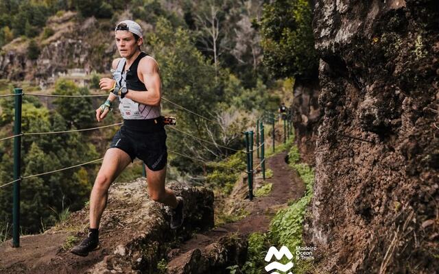 Jonas Hesthaug nærmet seg verdenseliten i fjelløping i løpet av de fem dagene på Madeira. (Foto: Golden Trail World Series)