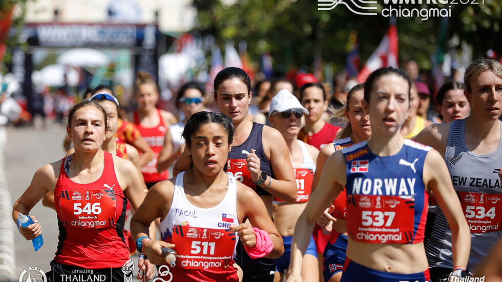 World Mountain & Trail Running Championships startet natt til fredag, og motbakkeløperne var først ut. (Foto: WMTRC2021Thailand)