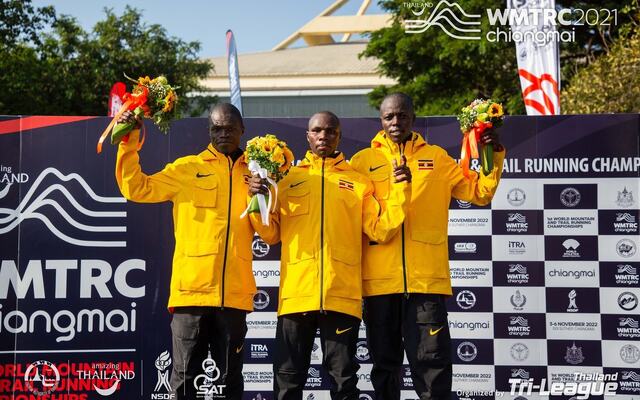 Uganda med storeslem i motbakke-VM. (Foto: wmtrc2021thailand.com)