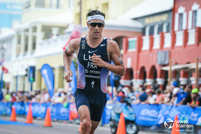 Luis Vincent var tilbake på topp i verdensserien i triatlon denne helgen. (Foto: © World Triathlon) Luis Vincent var tilbake på topp i verdensserien i triatlon denne helgen. (Foto: © World Triathlon)