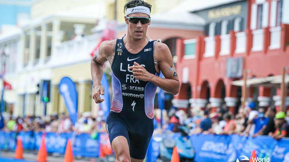 Luis Vincent var tilbake på topp i verdensserien i triatlon denne helgen. (Foto: © World Triathlon)