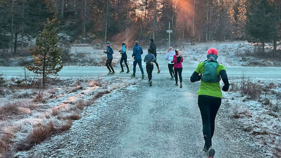 Kondistreninga Trondheim ute på tokt. (Foto: Kondistreninga Trondheim)