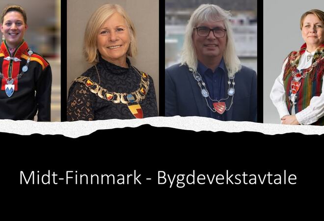 Bilde av Ordførere Midt-Finnmark i kommunene Lebesby, Nordkapp, Gamvik og Porsanger