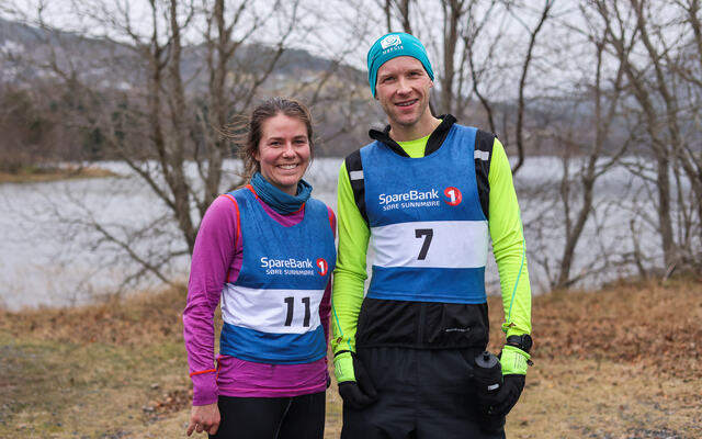 Linn Rise Johnsen og Olav Gravdal. Foto: Martin Hauge-Nilsen
