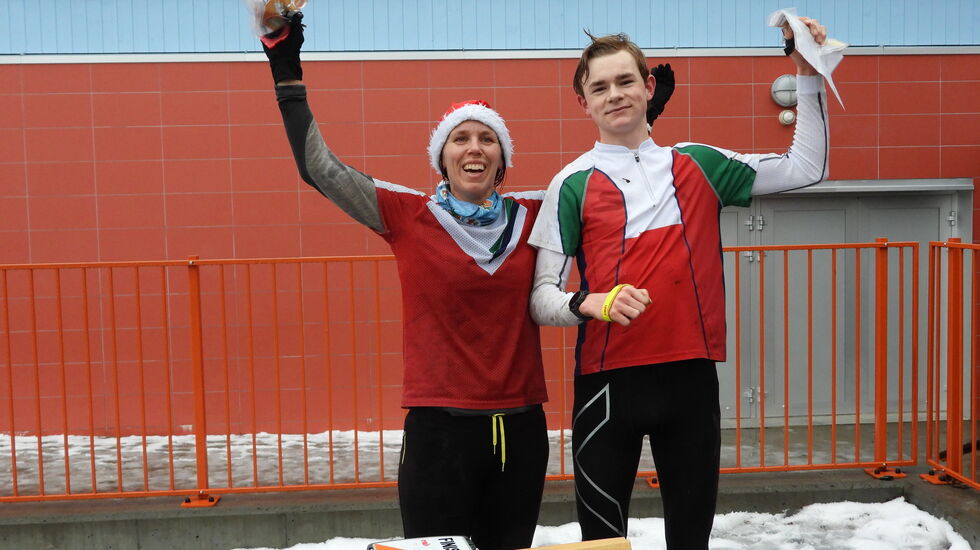 Sofie Johannson og Ola Dåsnes vant Stornisse-klassen. (Foto: Stein Arne Negård)