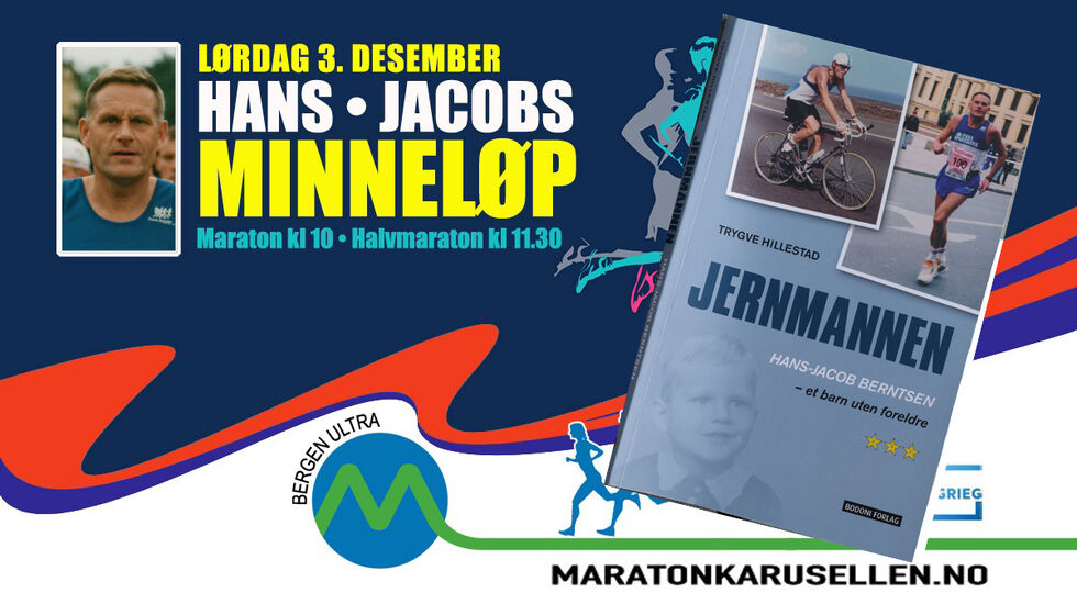 Den særpregede livshistorien til Hans-Jacob Berntsen fortelles i boken «Jernmannen», skrevet av Trygve Hillestad. (Fotomontasje: Arne Dag Myking)
