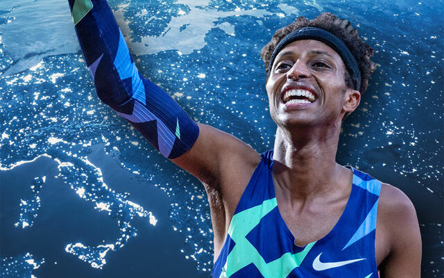 Abdullahi Dahir Rabi setter snart kurs mot EM i Italia. (Foto av Rabi: Samuel Hafsahl)