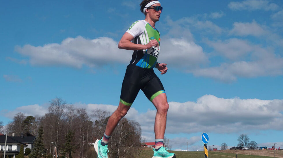 Gunnar Kaus i farta under et av årets Perseløp. (Foto: Bjørn Hytjanstorp)