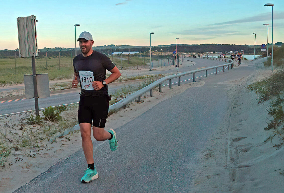 Eric Ekholt er klar for Valencia maraton.(Foto: Privat)